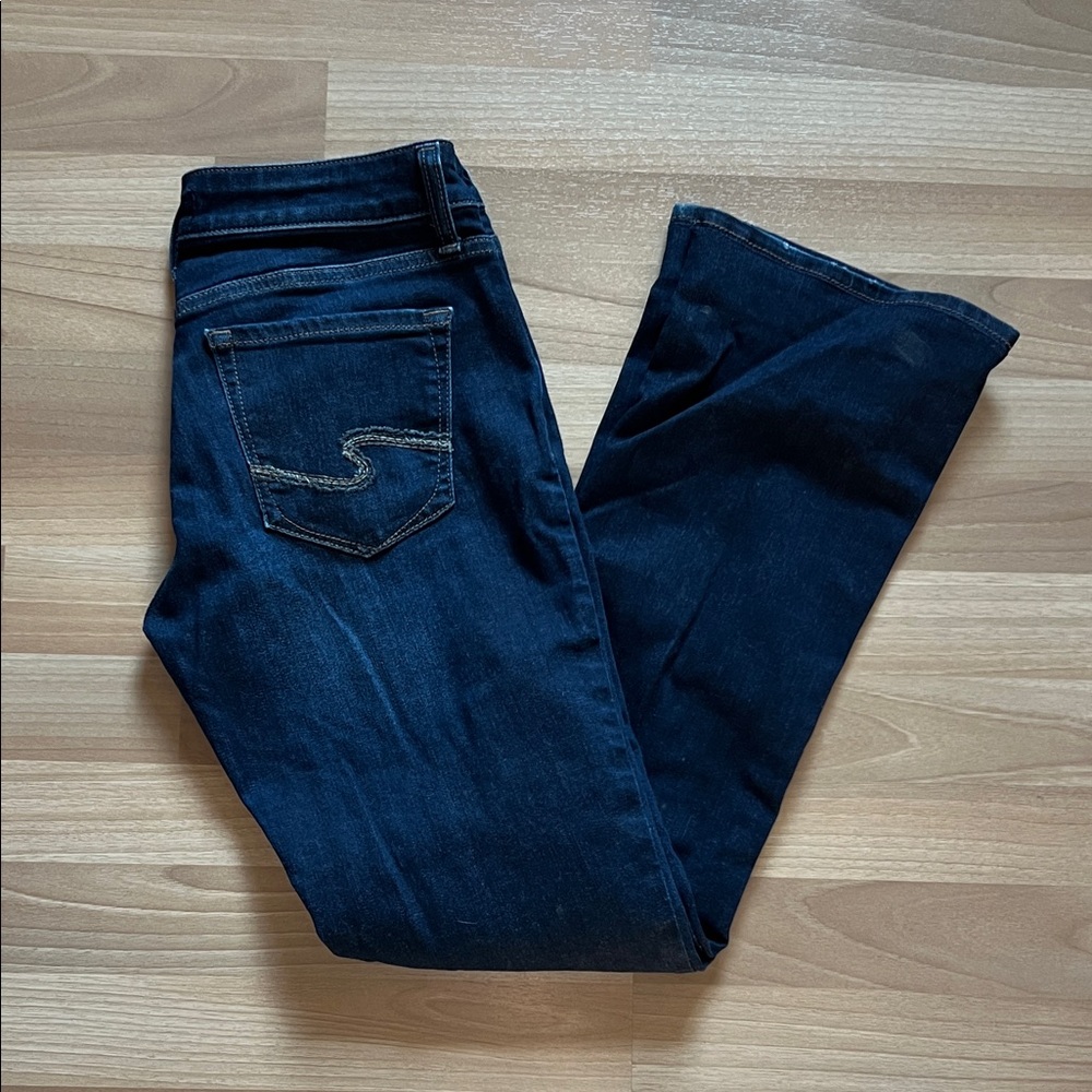 Silver Jeans 27 Women's Deep Indigo Boot Cut Jeans